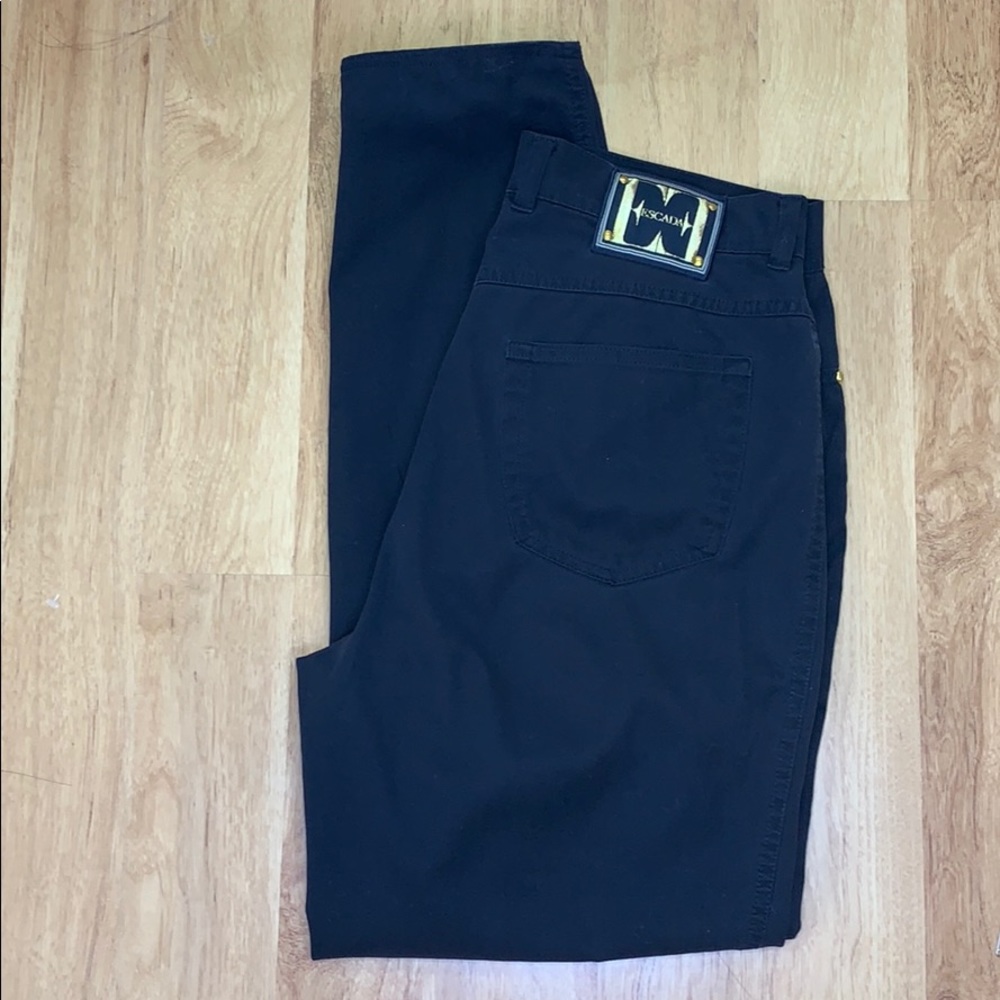 Escada black pants